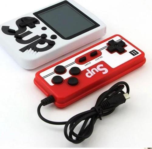 GC-01 Çift Kol 400 Nostalji Oyunlu Mini Atari Beyaz