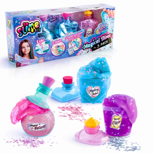 Magical Slime Sihirli İksir 3 lü Paket Kız Erkek Çocuk Oyuncak Eğitici Oyuncaklar