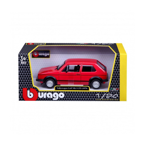 21089 Sunman, 1:24 Burago Volswagen Golf Mk1 Gtı Kız Erkek Çocuk Oyuncak Eğitici Oyuncaklar