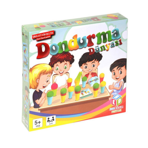 HED 234 Hobi Zeka, Dondurma Dünyası Kız Erkek Çocuk Oyuncak Eğitici Oyuncaklar