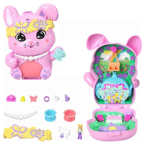 Polly Pocket ve Maceraları Kompakt Oyun Seti Kız Erkek Çocuk Oyuncak Eğitici Oyuncaklar