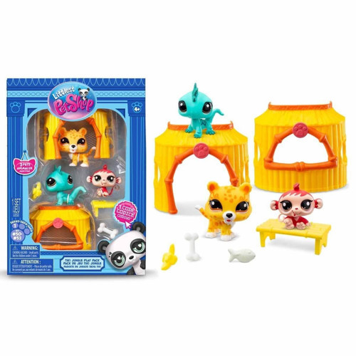 3005158 Littlest Pet Shop Minişler Orman Oyun Seti S1 -Sunman Kız Erkek Çocuk Oyuncak Eğitici Oyunca