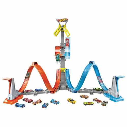 Hot Wheels Dikey Uçuş Heyecanı Pist Seti GRW39 Kız Erkek Çocuk Oyuncak Eğitici Oyuncaklar