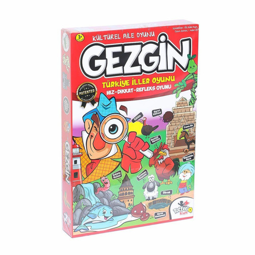 2290 Gezgin Türkiye İller Oyunu Kız Erkek Çocuk Oyuncak Eğitici Oyuncaklar
