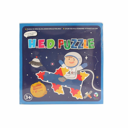 HED 342 Çocuk Puzzle Kız Erkek Çocuk Oyuncak Eğitici Oyuncaklar