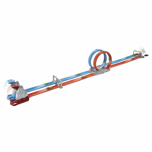 Hot Wheels Çift Çemberde Depar Pist Seti GFH85 Kız Erkek Çocuk Oyuncak Eğitici Oyuncaklar