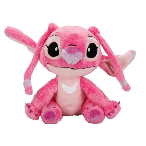 0300 Disney Core Stitch Angel Peluş 25cm Kız Erkek Çocuk Oyuncak Eğitici Oyuncaklar