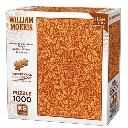 KS Games Morris: Acorn and Oak Puzzle 1000 Parça 20762 Kız Erkek Çocuk Oyuncak Eğitici Oyuncaklar