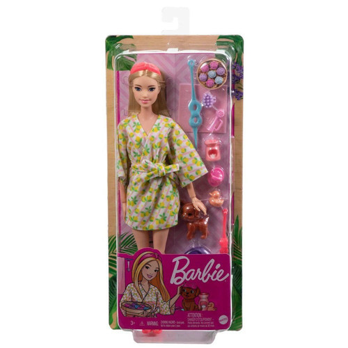 HKT90 Barbie Wellness - Spa Günü Sarışın Bebek Kız Erkek Çocuk Oyuncak Eğitici Oyuncaklar