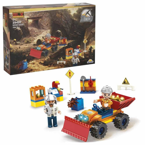 S00004416 BLX MİNİNG SET 2FGR 104 PRÇ LEGO -SUN Kız Erkek Çocuk Oyuncak Eğitici Oyuncaklar