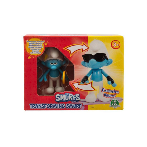 Spor35 PUF23000 Şirinler Dönüşen 10cm Figür Kız Erkek Çocuk Oyuncak Eğitici Oyuncaklar