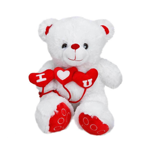1514 3 Kalpli Peluş Ayı 38cm Kız Erkek Çocuk Oyuncak Eğitici Oyuncaklar