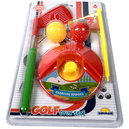 Minyatür Mini Golf Seti - S00003258 Kız Erkek Çocuk Oyuncak Eğitici Oyuncaklar