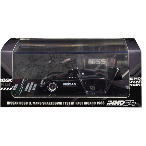 Inno 1/64 Nissan R89C Le Mans Shakedown Test At Paul Ricard 1988 Kız Erkek Çocuk Oyuncak Eğitici Oyu