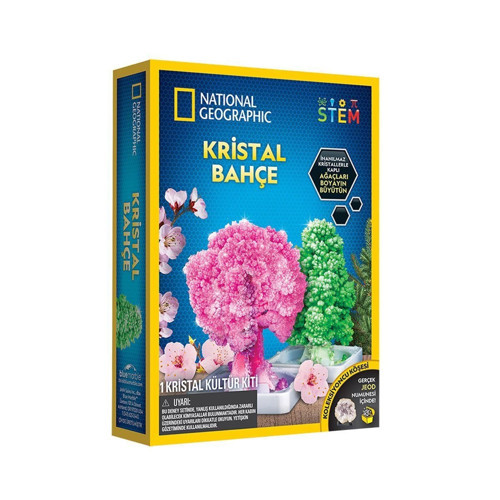 NAT00002 National Geographic Kristal Bahçe Kiti - TRCRYSGRDN +8 yaş Kız Erkek Çocuk Oyuncak Eğitici
