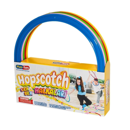 Playtoys Halka Seksek Kız Erkek Çocuk Oyuncak Eğitici Oyuncaklar