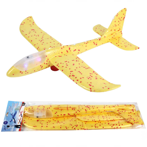 Eva Foam 48cm Işıklı Planör 2189 Kız Erkek Çocuk Oyuncak Eğitici Oyuncaklar