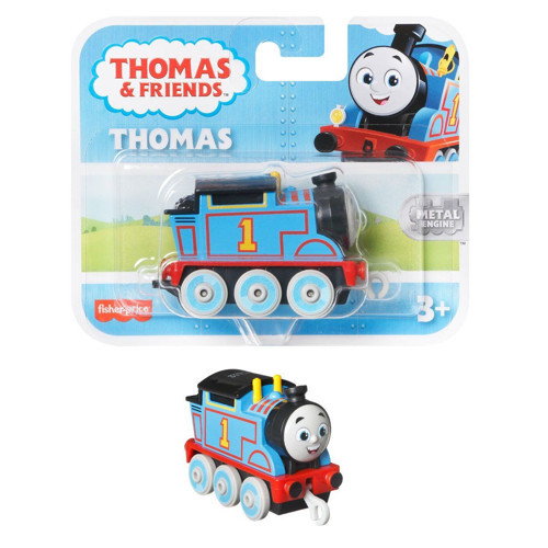 HFX89 Thomas ve Friends - Küçük Tekli Tren (Sür-Bırak) 1adet stokta olan gönderilir Kız Erkek Çocuk