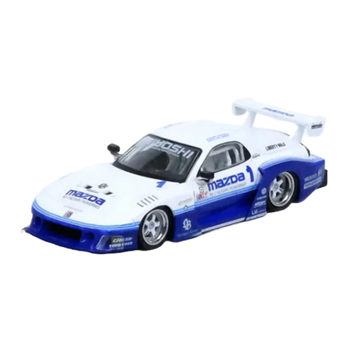 Inno 1/64 Mazda RX7 FD3S LB-SUPER SILHOUETTE Hong Kong Toy Car Salon 2024 Kız Erkek Çocuk Oyuncak Eğ