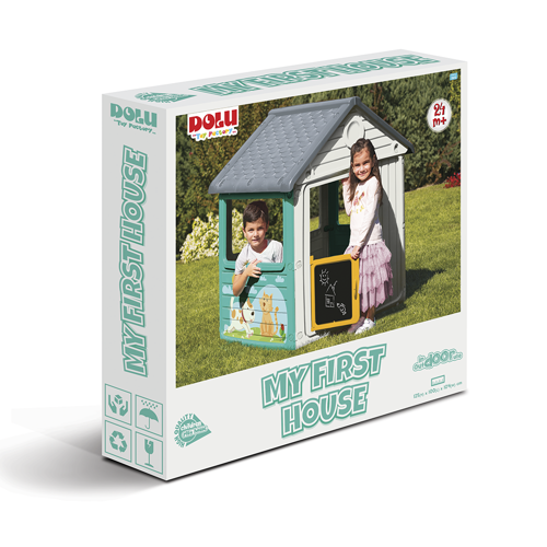 Dolu İlk Evim Kız Erkek Çocuk Oyuncak Eğitici Oyuncaklar