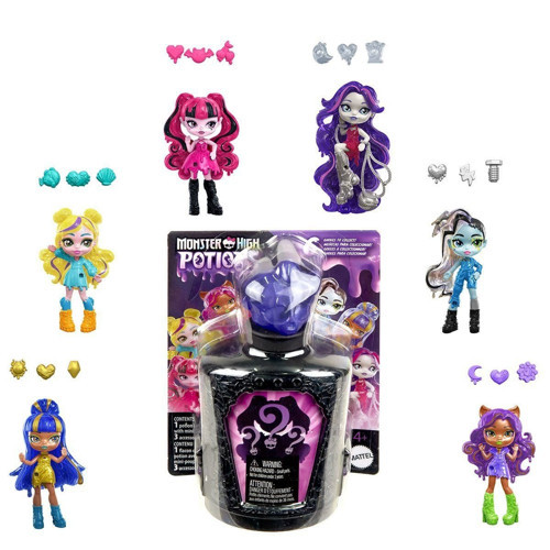 HYB10 Monster High Sürprizli İksirler Kız Erkek Çocuk Oyuncak Eğitici Oyuncaklar