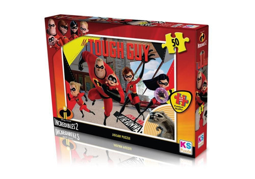 INC 709 Puzzle 50 -KS Kız Erkek Çocuk Oyuncak Eğitici Oyuncaklar