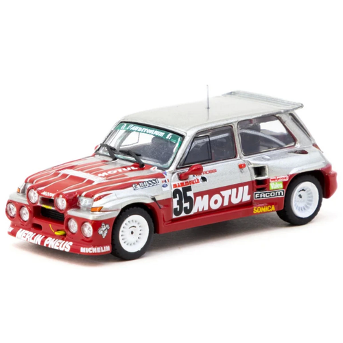 Tarmac Works 1/64 Renault 5 MAXI Turbo European Hill-Climb Championship 1987 Giovanni Rossi Kız Erke