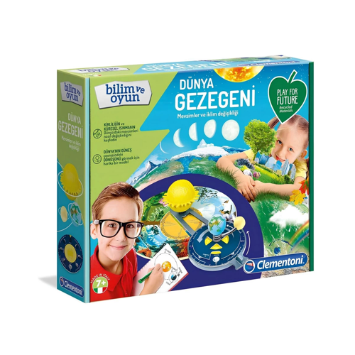 Bilim ve Oyun Seti Dünya Gezegeni Kız Erkek Çocuk Oyuncak Eğitici Oyuncaklar