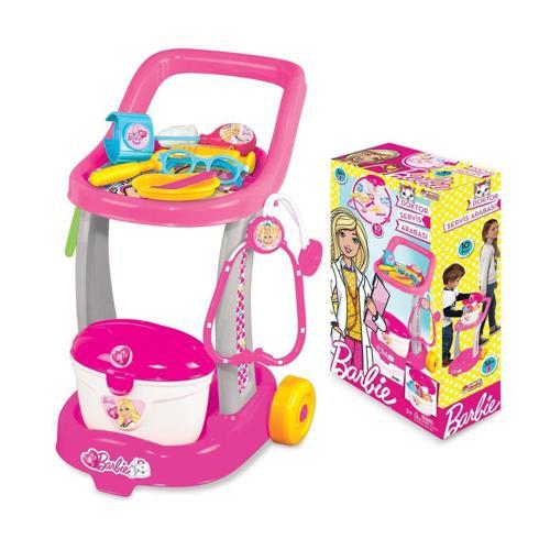 01987 Barbie Doktor Sevis Arabası Kız Erkek Çocuk Oyuncak Eğitici Oyuncaklar