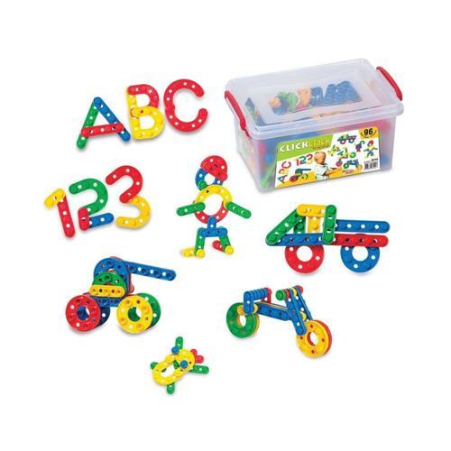 03144 Click Clack Puzzle Kız Erkek Çocuk Oyuncak Eğitici Oyuncaklar