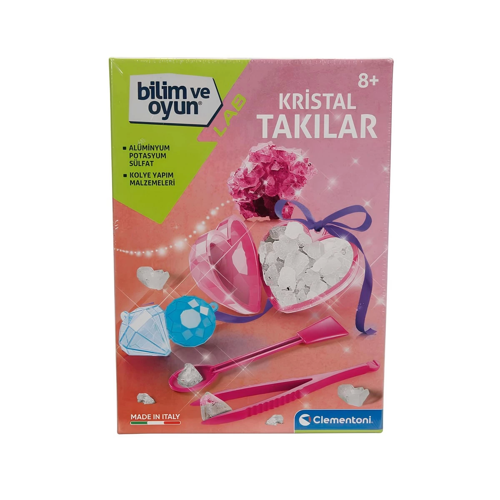 Bilim Seti Kristal Takılar Kız Erkek Çocuk Oyuncak Eğitici Oyuncaklar