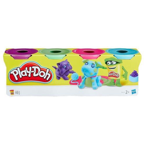 B5517 Play-Doh 4'lü Hamur / +2 yaş Kız Erkek Çocuk Oyuncak Eğitici Oyuncaklar