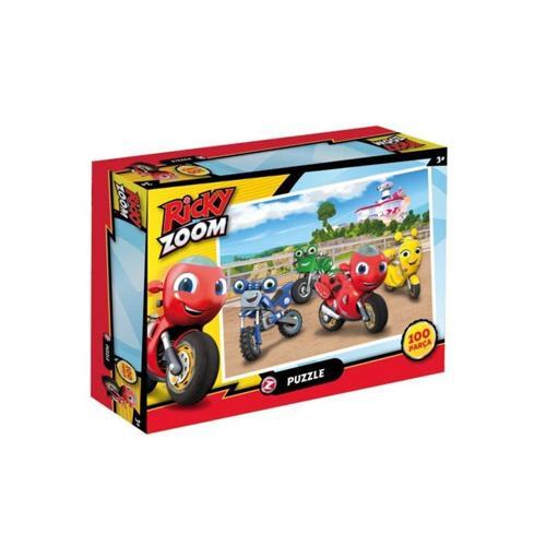 CA.5117 Ricky Zoom Puzzle 100 Parça Kız Erkek Çocuk Oyuncak Eğitici Oyuncaklar