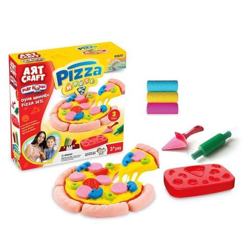03572 Dede, Pizza Seti Oyun Hamuru 150 gr / +3 yaş Kız Erkek Çocuk Oyuncak Eğitici Oyuncaklar