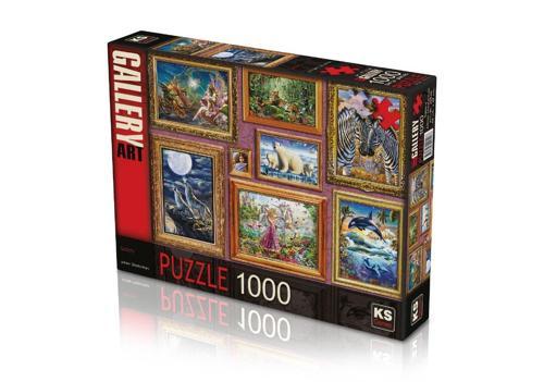 KS Puzzle 1000 Parça Gallery Kız Erkek Çocuk Oyuncak Eğitici Oyuncaklar