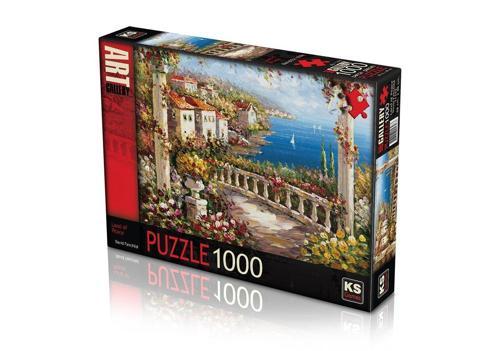 KS Puzzle 1000 Parça Land Of Peace Barış Ülkesi Kız Erkek Çocuk Oyuncak Eğitici Oyuncaklar