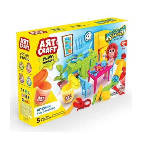 03658 Dede Mutfak Oyun Hamur Seti 280 gr Kız Erkek Çocuk Oyuncak Eğitici Oyuncaklar