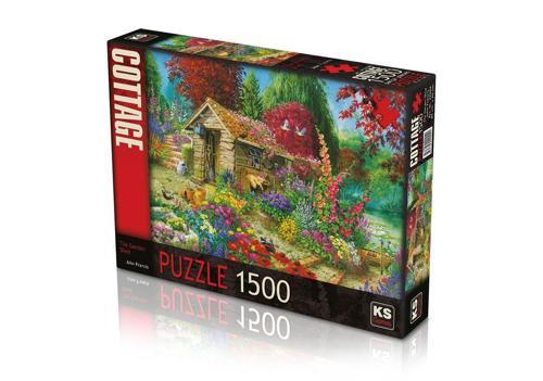 KS Puzzle 1500 Parça The Garden Shed Kız Erkek Çocuk Oyuncak Eğitici Oyuncaklar