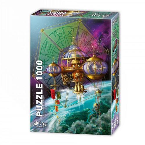 1100929 Zodyak Teleskop 1000 Parça Puzzle ,Star Kız Erkek Çocuk Oyuncak Eğitici Oyuncaklar