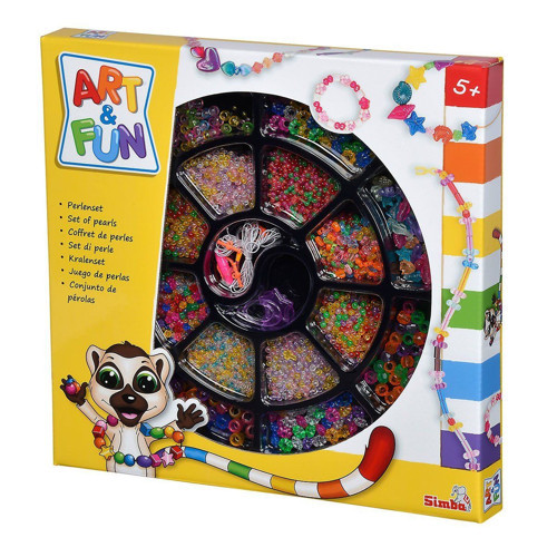 106374137 Art Fun Beadset Takı Tasarım Seti - Simba Kız Erkek Çocuk Oyuncak Eğitici Oyuncaklar