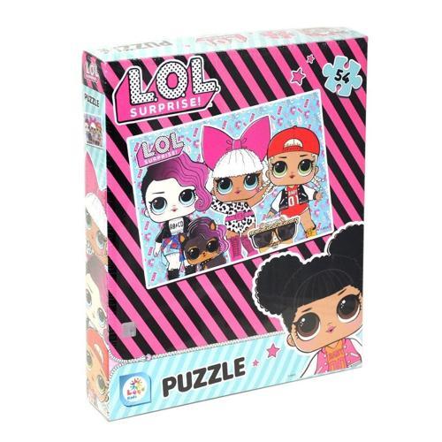 LOL7585 Laço Kids L.O.L. 54 Parça Puzzle Kız Erkek Çocuk Oyuncak Eğitici Oyuncaklar