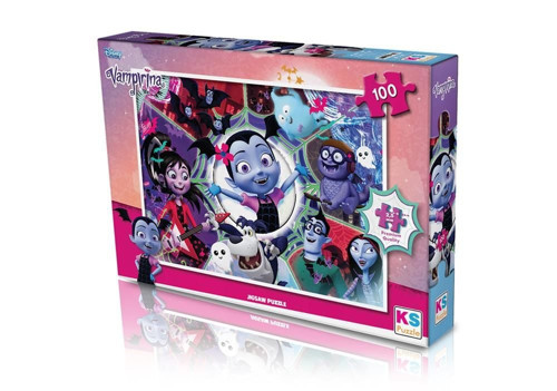 VP 714 VAMPİRİNA PUZZLE 100 -KS Kız Erkek Çocuk Oyuncak Eğitici Oyuncaklar