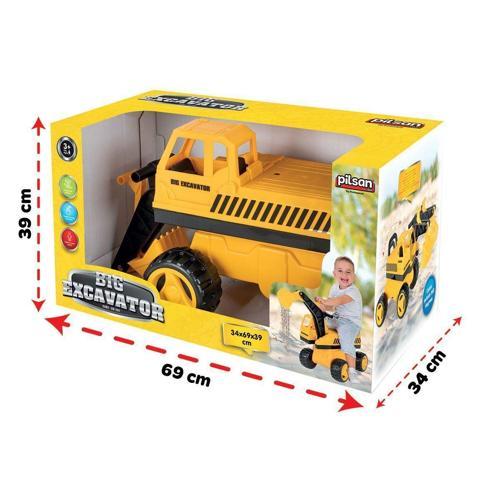 06 207 Big Excavator Kız Erkek Çocuk Oyuncak Eğitici Oyuncaklar