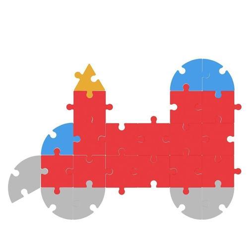 03 640 1001 ÇEŞİT PUZZLE 200 PARÇA Kız Erkek Çocuk Oyuncak Eğitici Oyuncaklar