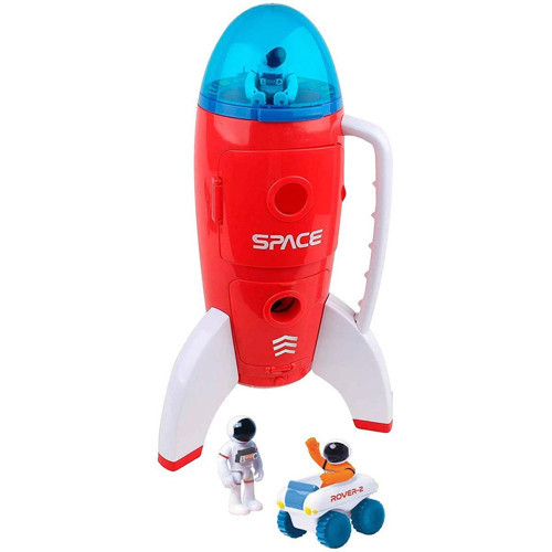 Sunman Astro Venture Sesli ve Işıklı Uzay Roketi Kız Erkek Çocuk Oyuncak Eğitici Oyuncaklar