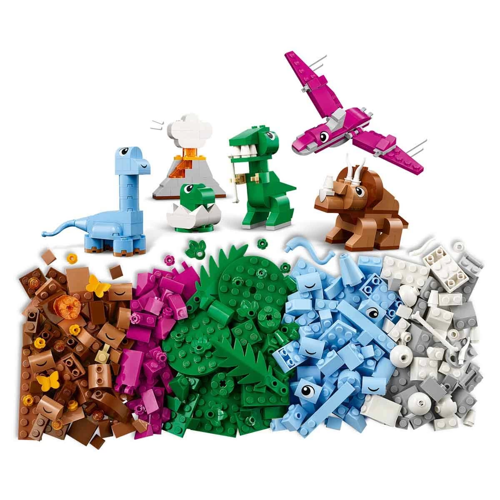 LEGO Classic Yaratıcı Dinozorlar 11041 Kız Erkek Çocuk Oyuncak Eğitici Oyuncaklar