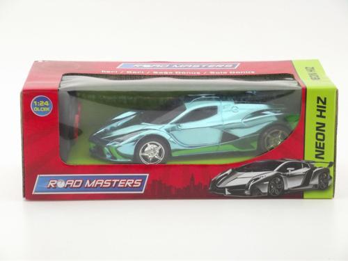 U.K. Pilli Turkuvaz Spor Araba Neon Hız Rt24 Kız Erkek Çocuk Oyuncak Eğitici Oyuncaklar