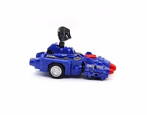 Sürtmeli Roket Atan Mavi Uzay Korsanı Araba Kız Erkek Çocuk Oyuncak Eğitici Oyuncaklar