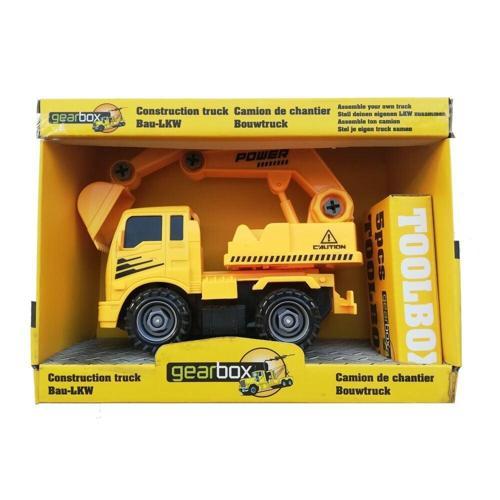 Sürtmeli Sök Tak Kepçe Kamyonu Kız Erkek Çocuk Oyuncak Eğitici Oyuncaklar