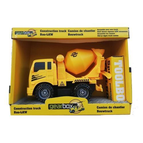 Sürtmeli Sök Tak Mikser Kamyonu Kız Erkek Çocuk Oyuncak Eğitici Oyuncaklar